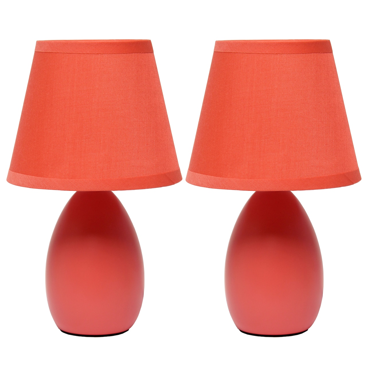 Creekwood Home Nauru 9.5" Petite Oblong Table Lamp
